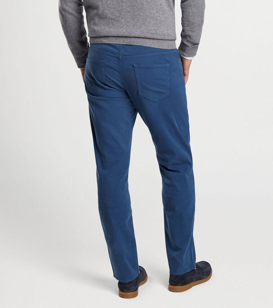 Sig. Sateen Five-Pocket Pant Navy