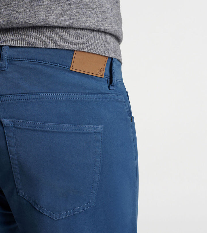 Sig. Sateen Five-Pocket Pant Navy