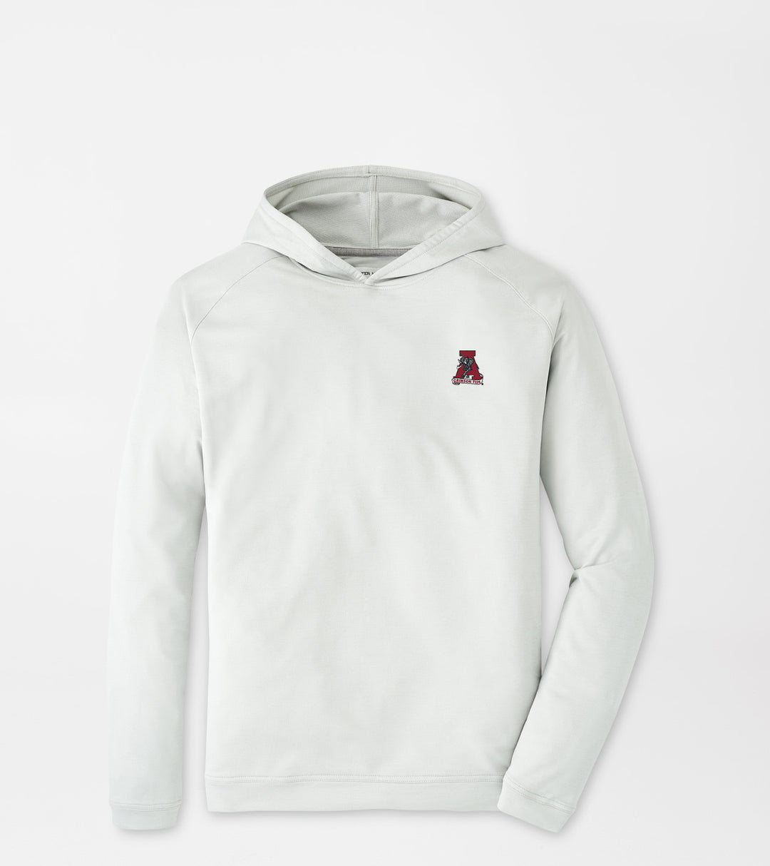 Alabama Pine Perf Hoodie – British Grey Classic Logo
