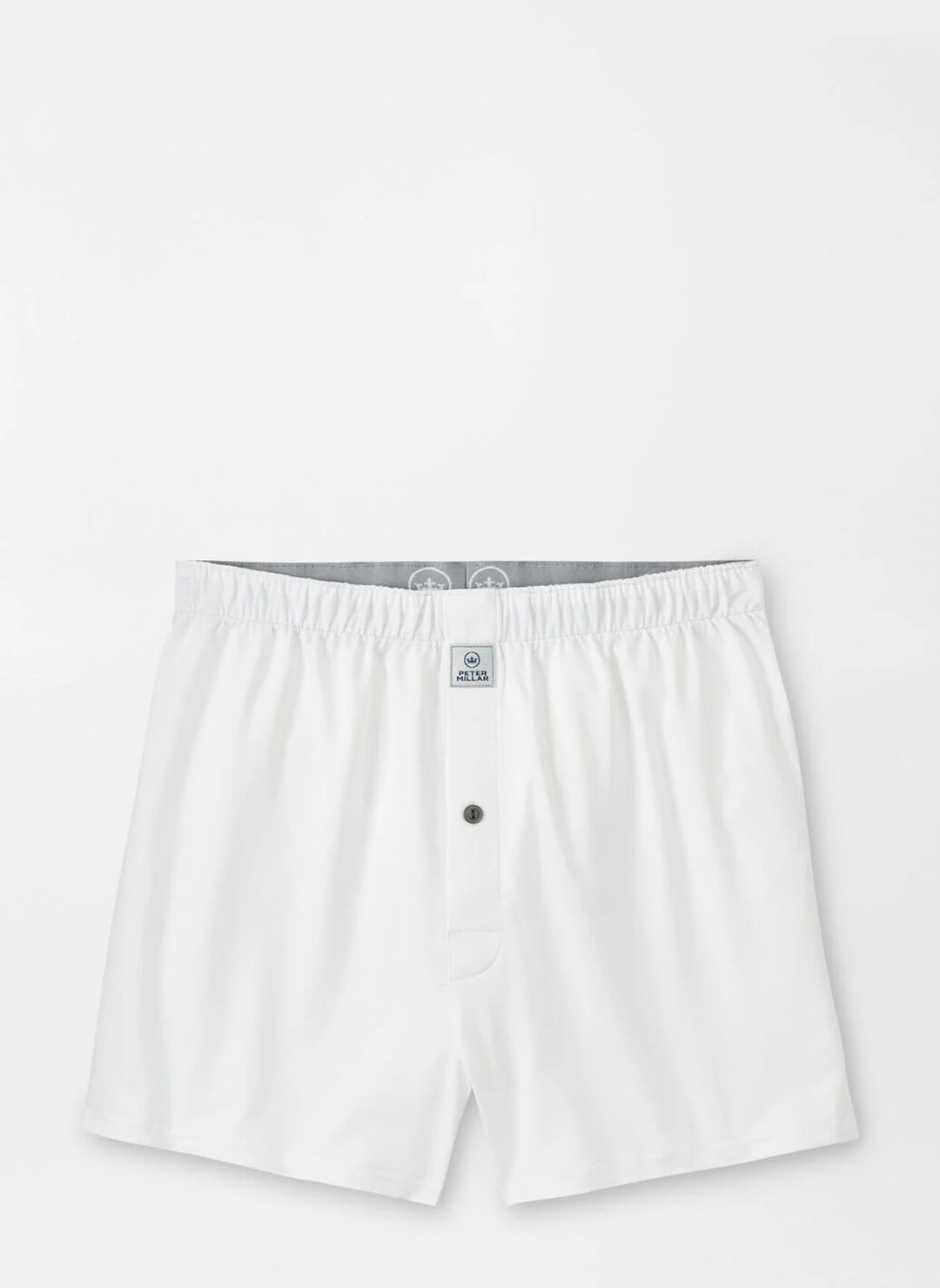 Bold Stretch Boxer White