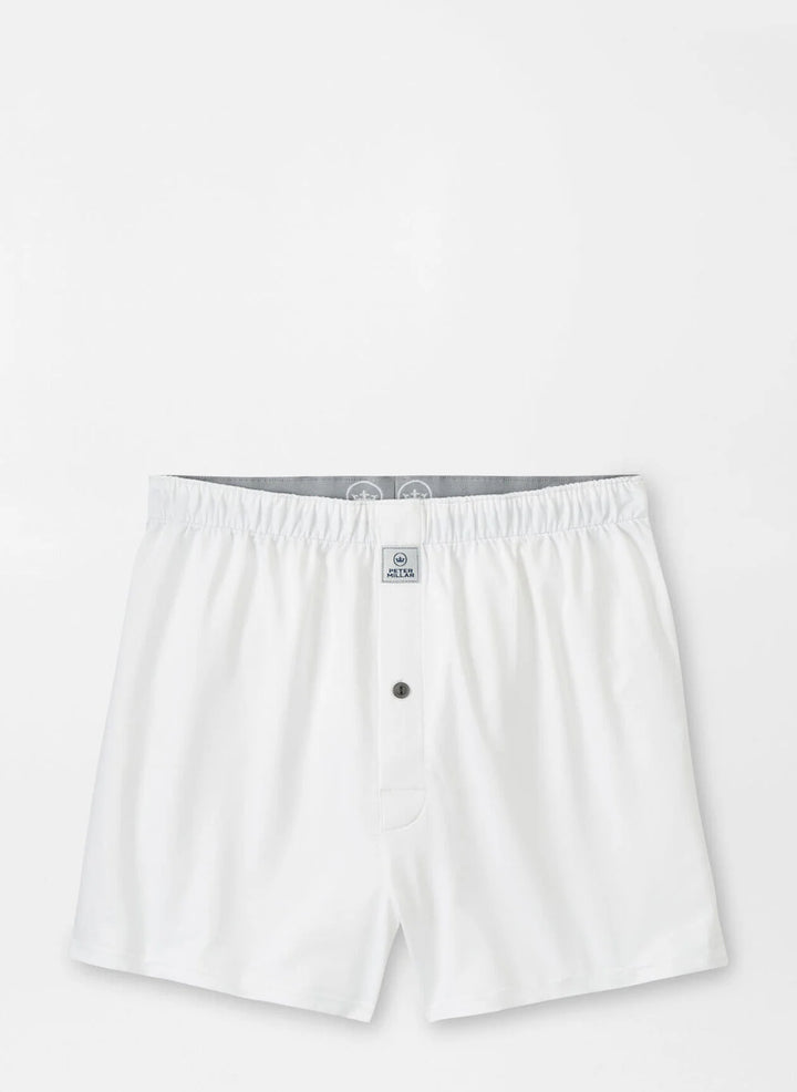 Bold Stretch Boxer White