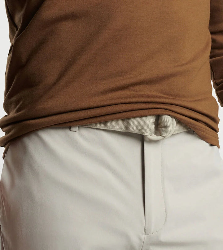 Khaki Perf O-Ring Belt