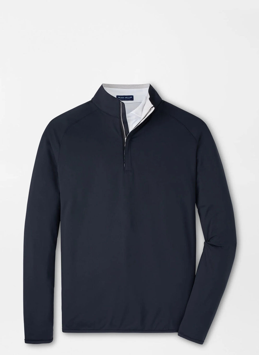 Peter Millar Stealth Performance Quarter Zip Black