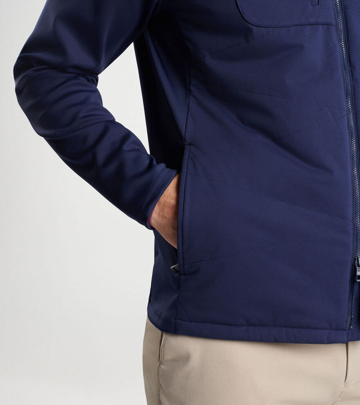 Navy Merge Hybrid Jacket