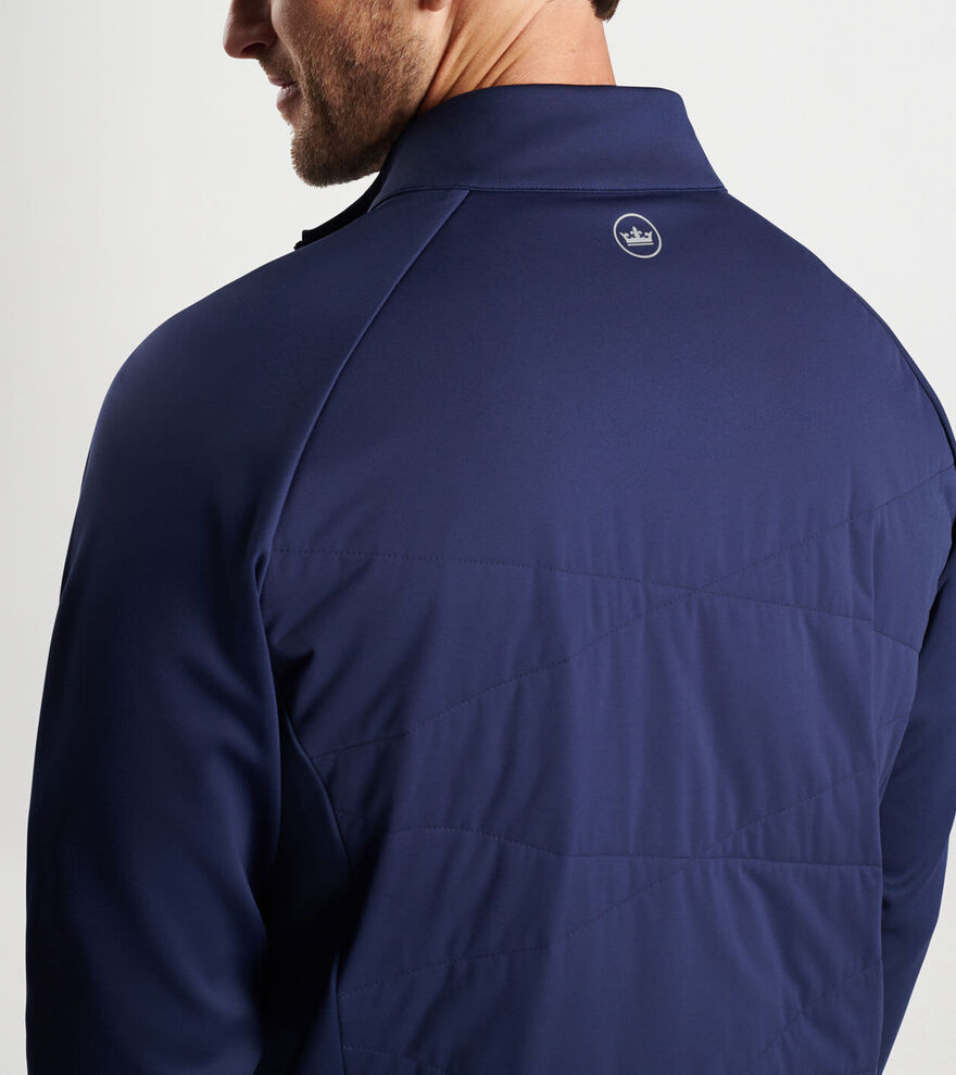 Navy Merge Hybrid Jacket