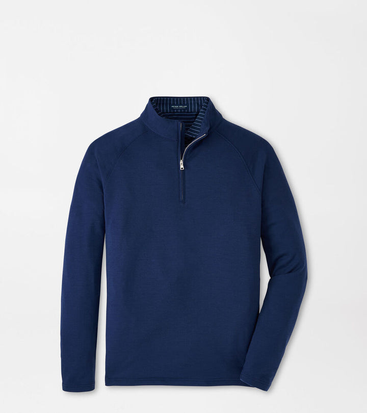 Navy Excursionist Perf Pullover