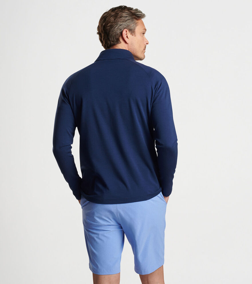 Navy Excursionist Perf Pullover
