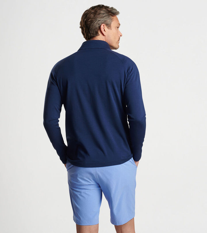 Navy Excursionist Perf Pullover