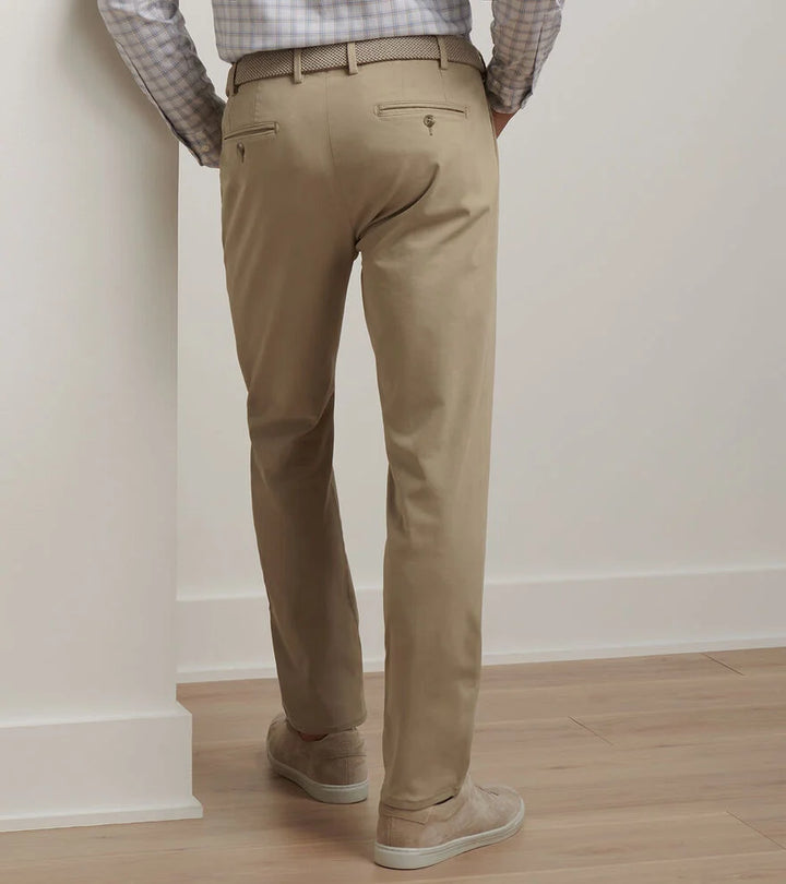 Sig Sateen Flat Front - Khaki