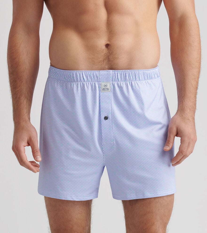 Geo Skull  Perf. Boxer Shorts