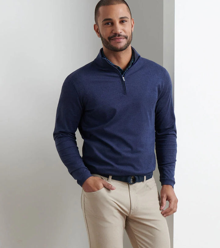 Ardent Air Perf. 1/4 Zip - Navy