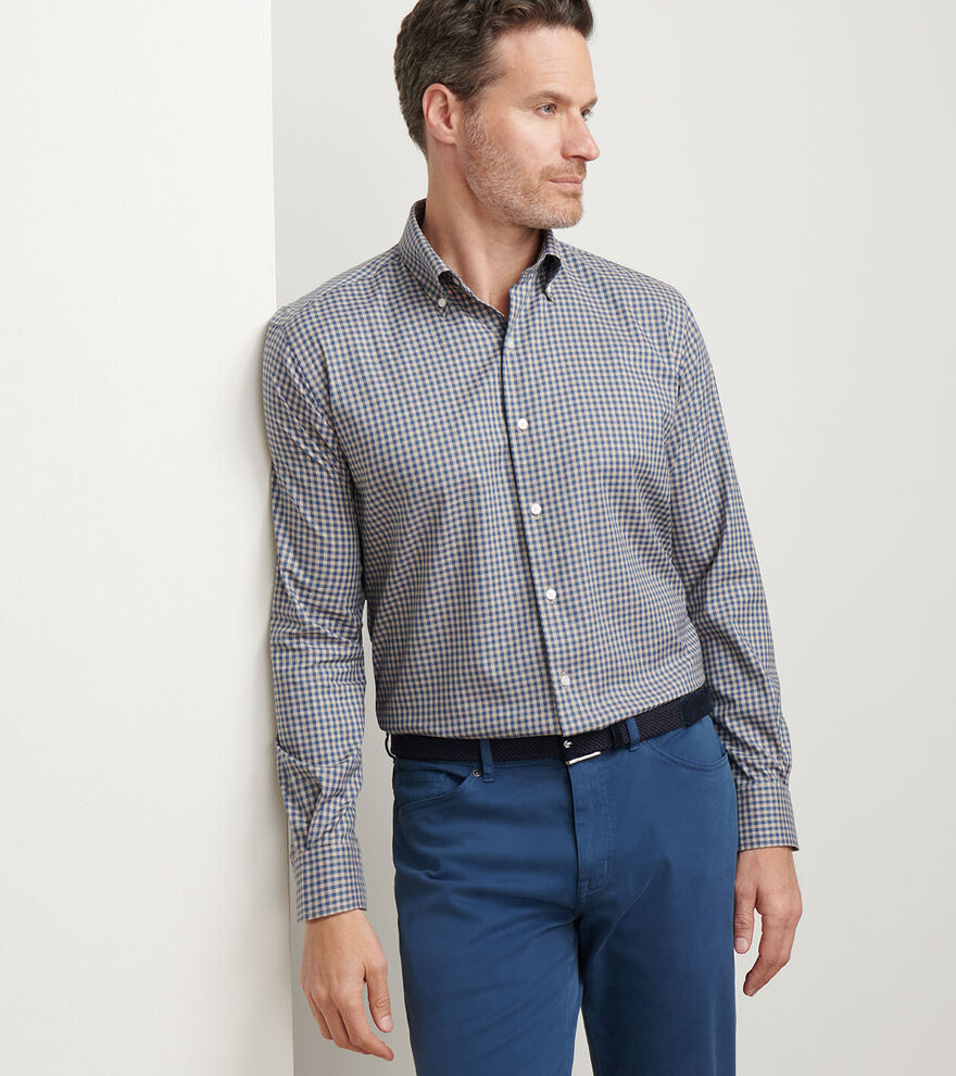 Conway Crown Lite Sport Shirt Poplar Brown
