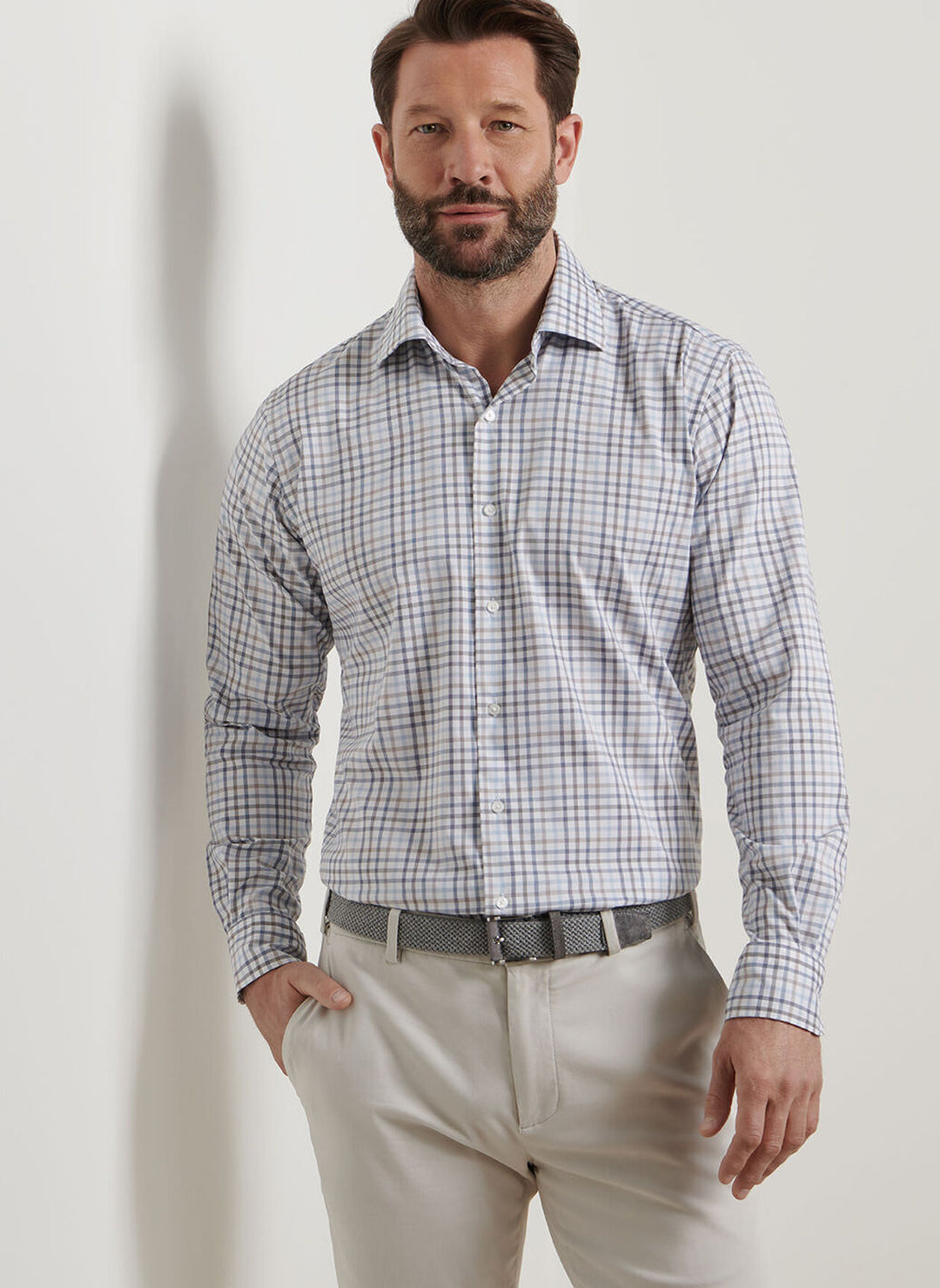 North Coast Crown Lite Sport Shirt - Blue Haze