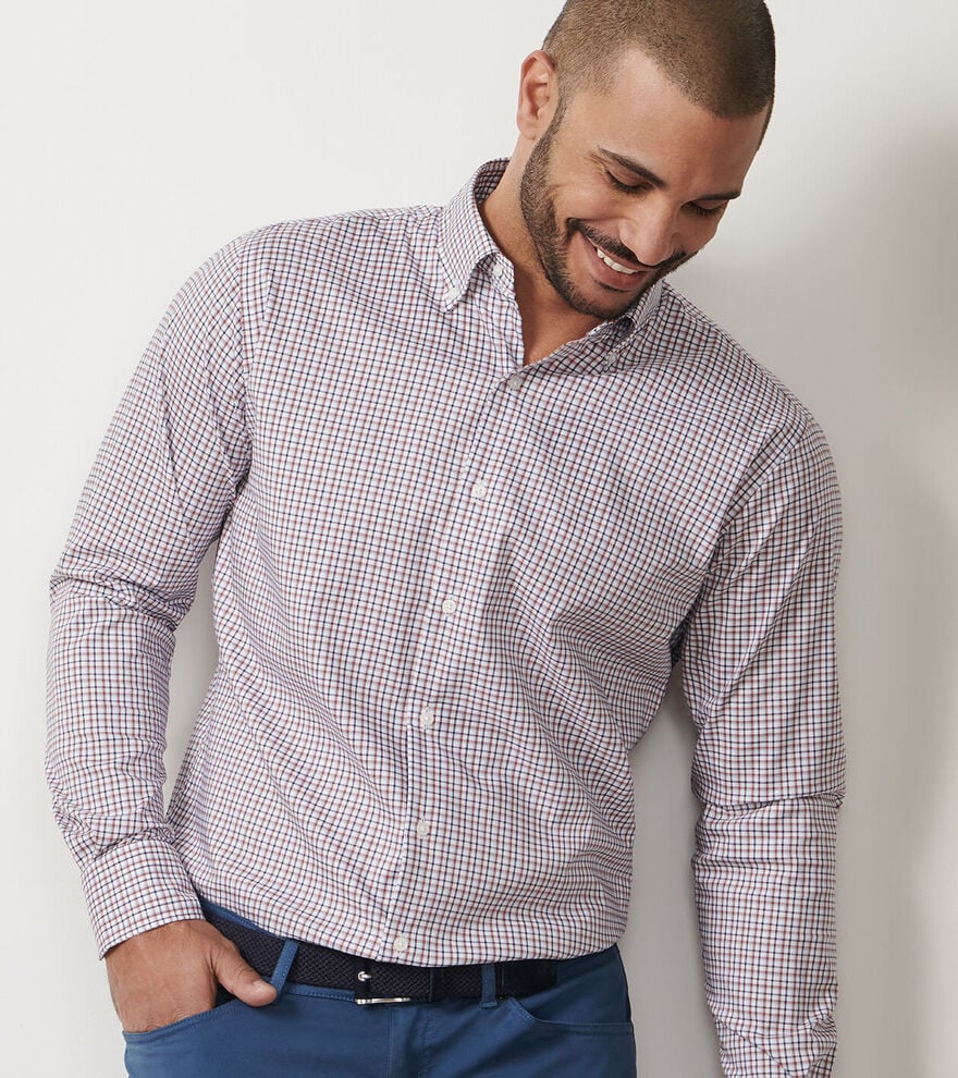 Julian Crown Lite Shirt Navy