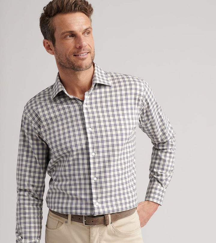 Lennox Crown Light Cotton Stretch - Winter Ivory
