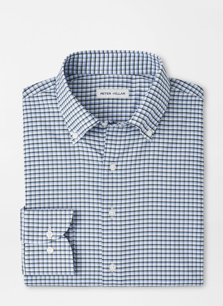 Cashiers Perf Twill Sport Shirt - Deep Verdant