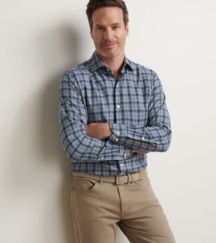 Whitecap Perf. Flannel Shirt
