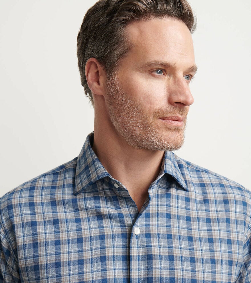 Whitecap Perf. Flannel Shirt