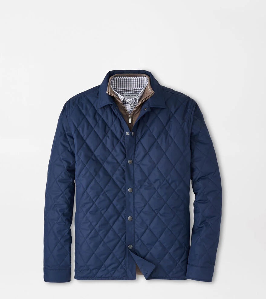 Brighton Shirt Jacket Navy