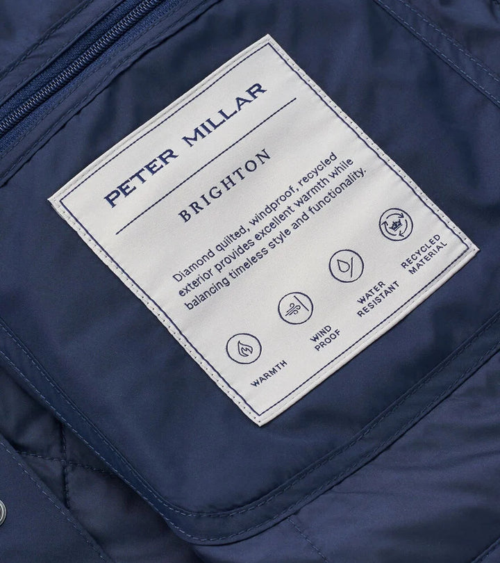 Brighton Shirt Jacket Navy