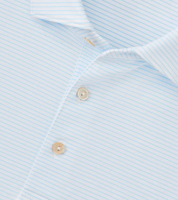 Highlands Perf. Polo Maya Blue