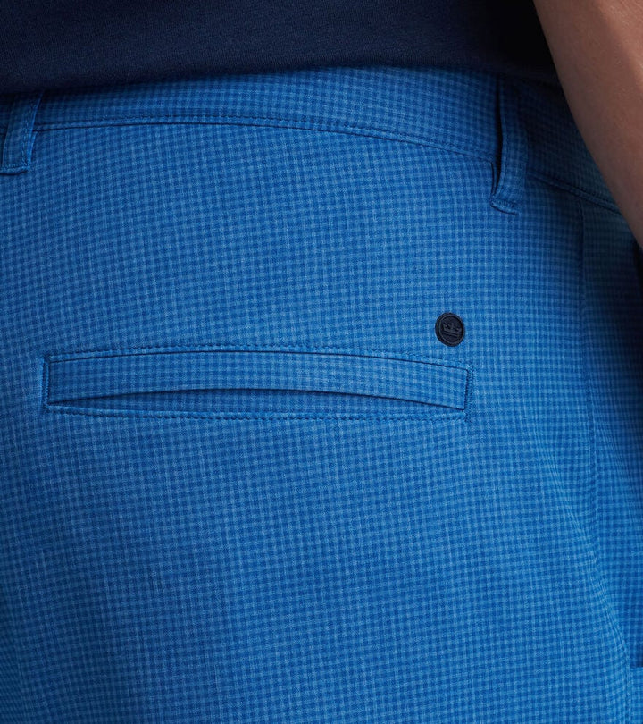 Shackleford Gingham Short Blue