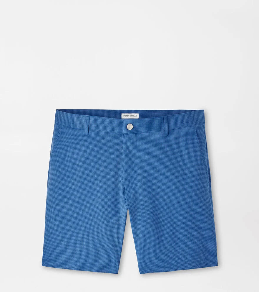 Shackleford Gingham Short Blue