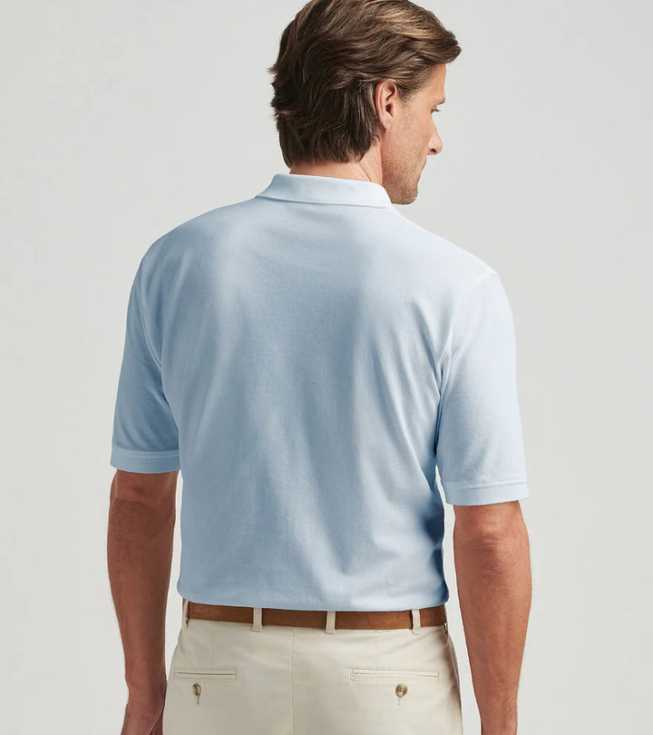 Sunrise Pique Polo Blue