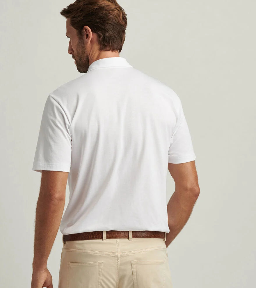 Crown Comfort Polo White
