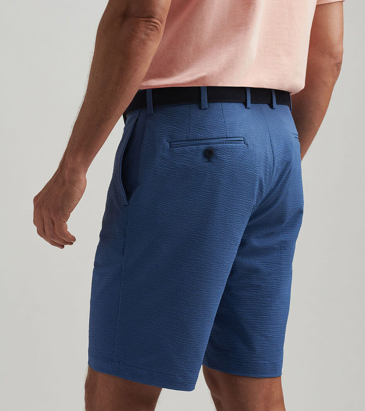 Matlock Seersucker Short Ocean