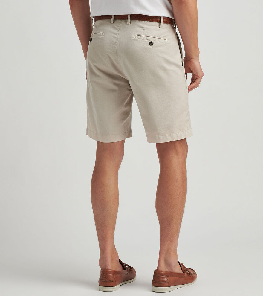 Peter Millar Somerset Flat-Front Short Sand