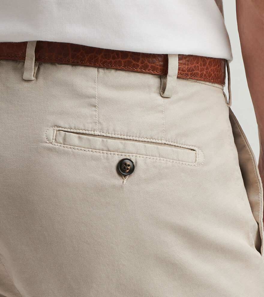 Peter Millar Somerset Flat-Front Short Sand