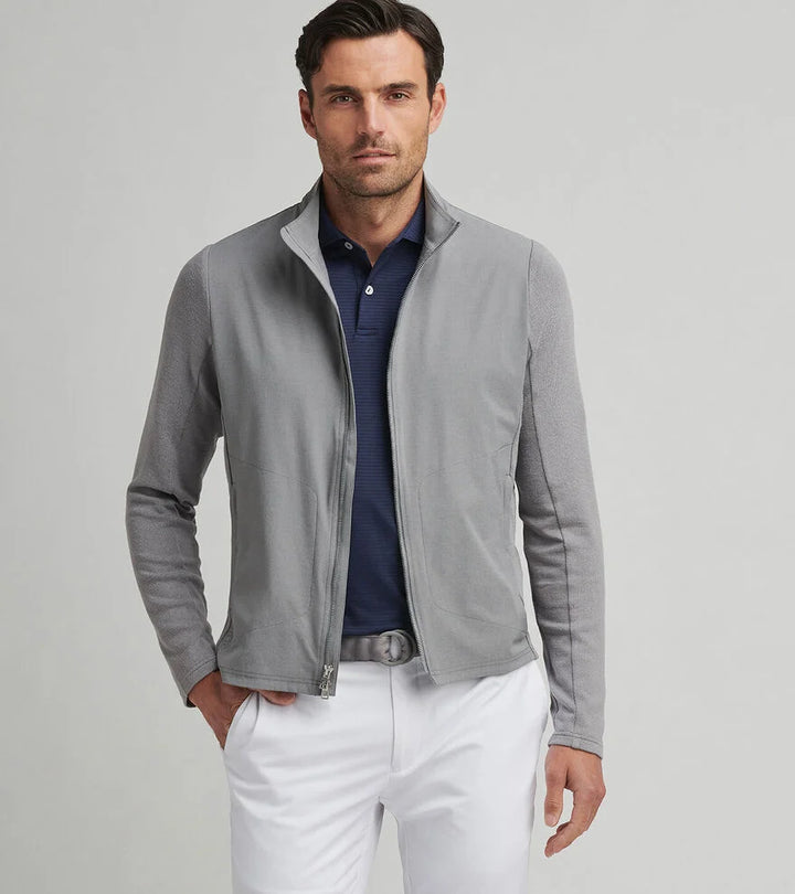 Solstice Perf Full Zip Grey