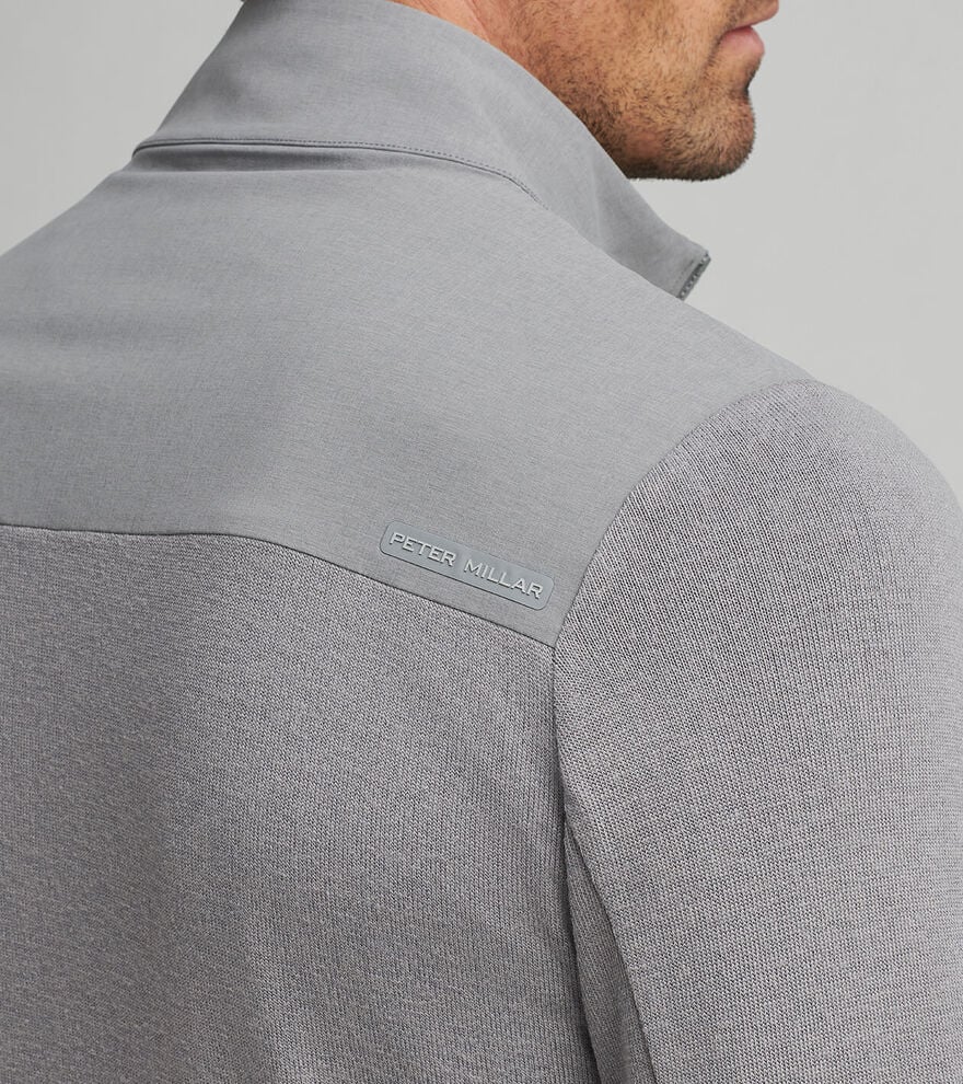 Solstice Perf Full Zip Grey