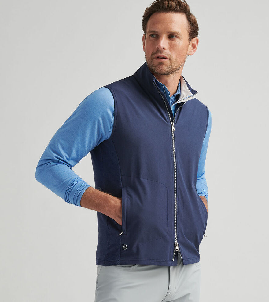 Solstice Perf Hybrid Vest Navy