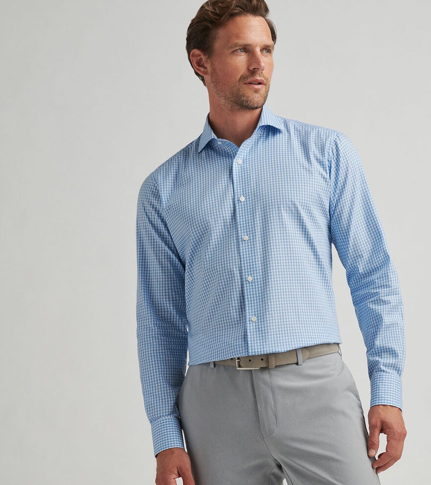 Capri Cotton Sport Shirt Blue
