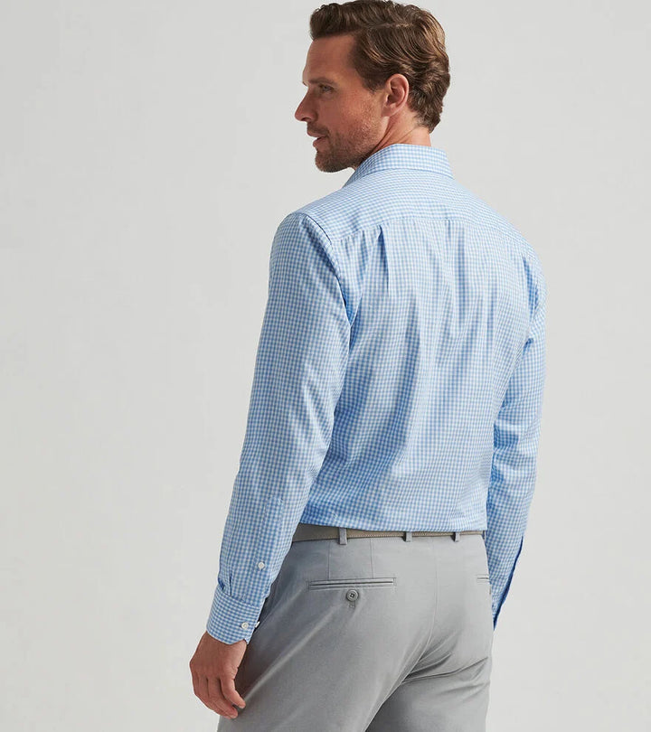 Capri Cotton Sport Shirt Blue