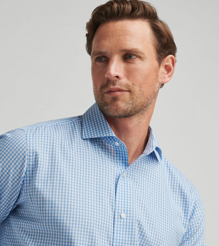 Capri Cotton Sport Shirt Blue