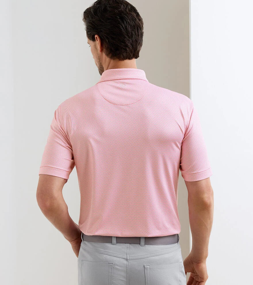 Peter Millar Medina Performance Jersey Polo Chili Red