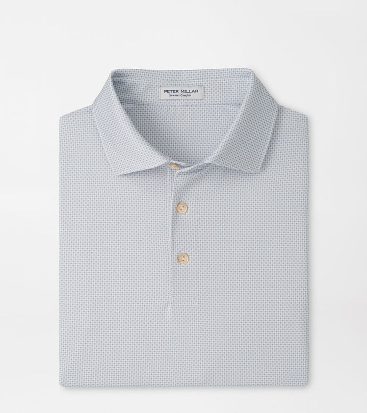 Phoenix Perf Polo - Wht/Gale Grey