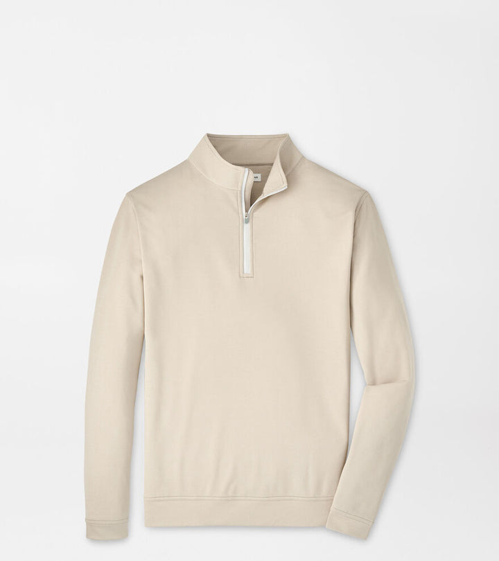 Perth Mélange 1/4 Zip - Biscuit