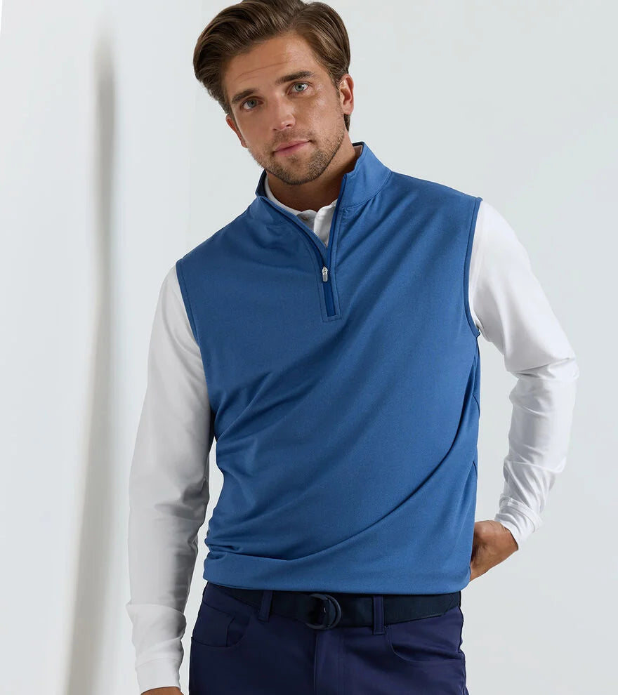 Peter Millar Galway Vest Windsor Blue