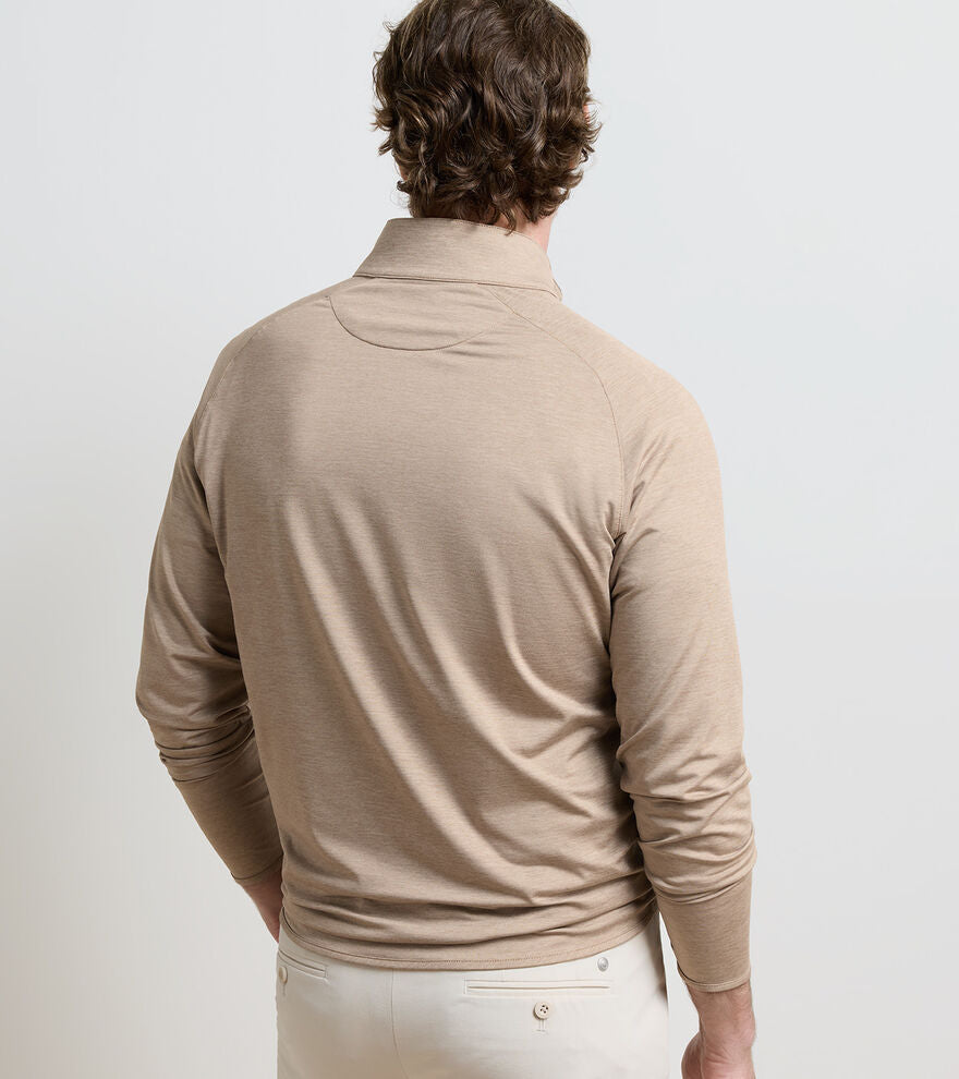Stealth Perf 1/4 Zip - Biscotti
