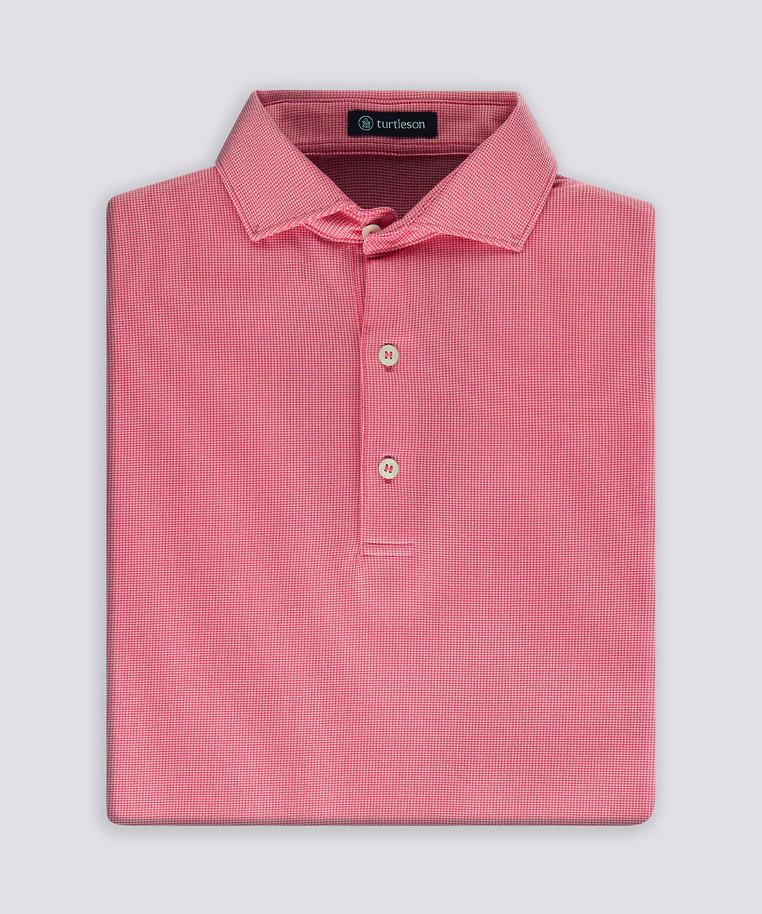 Wilcox Jacquard Polo - Bloom