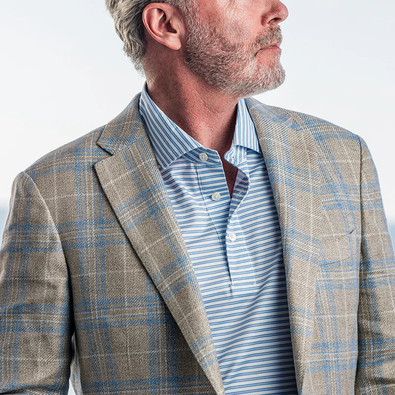 Onward Reserve Fratelli Pelican Plaid Sport Coat