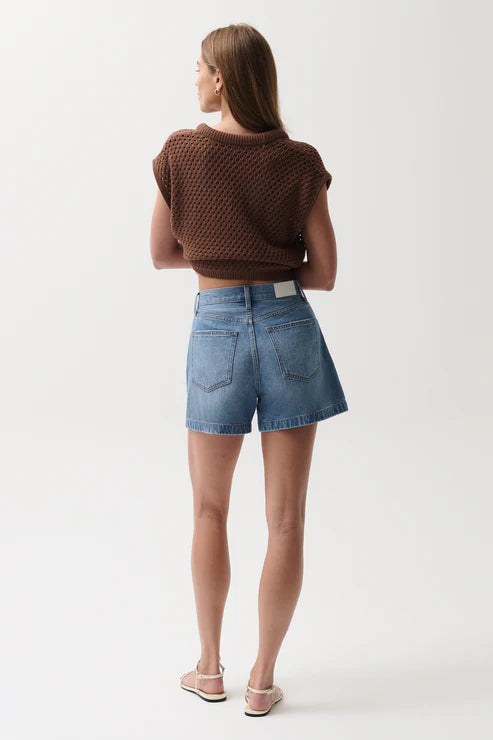 Saige High Rise A-Line Short Sail Away