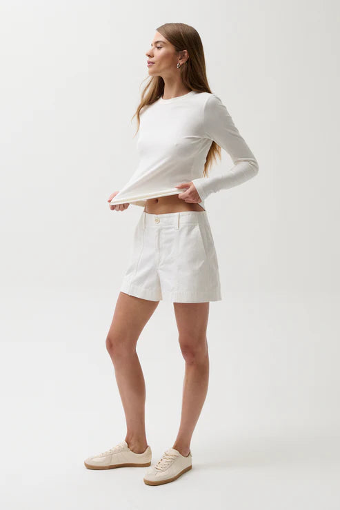 Pistola White Utility Shorts