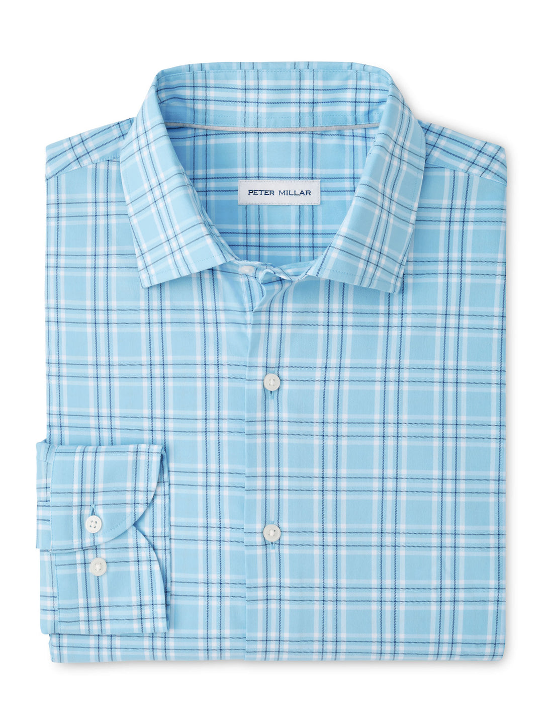 Peter Millar Richard Sport Shirt Cottage Blue