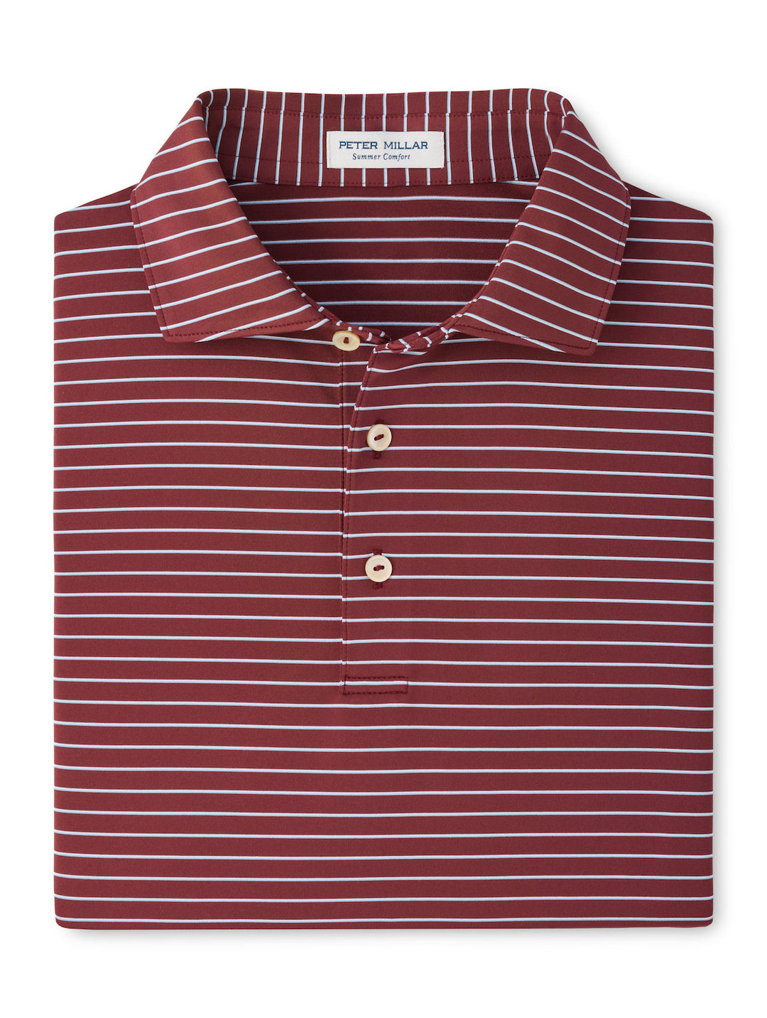 Peter Millar Oaks Polo Bordeaux