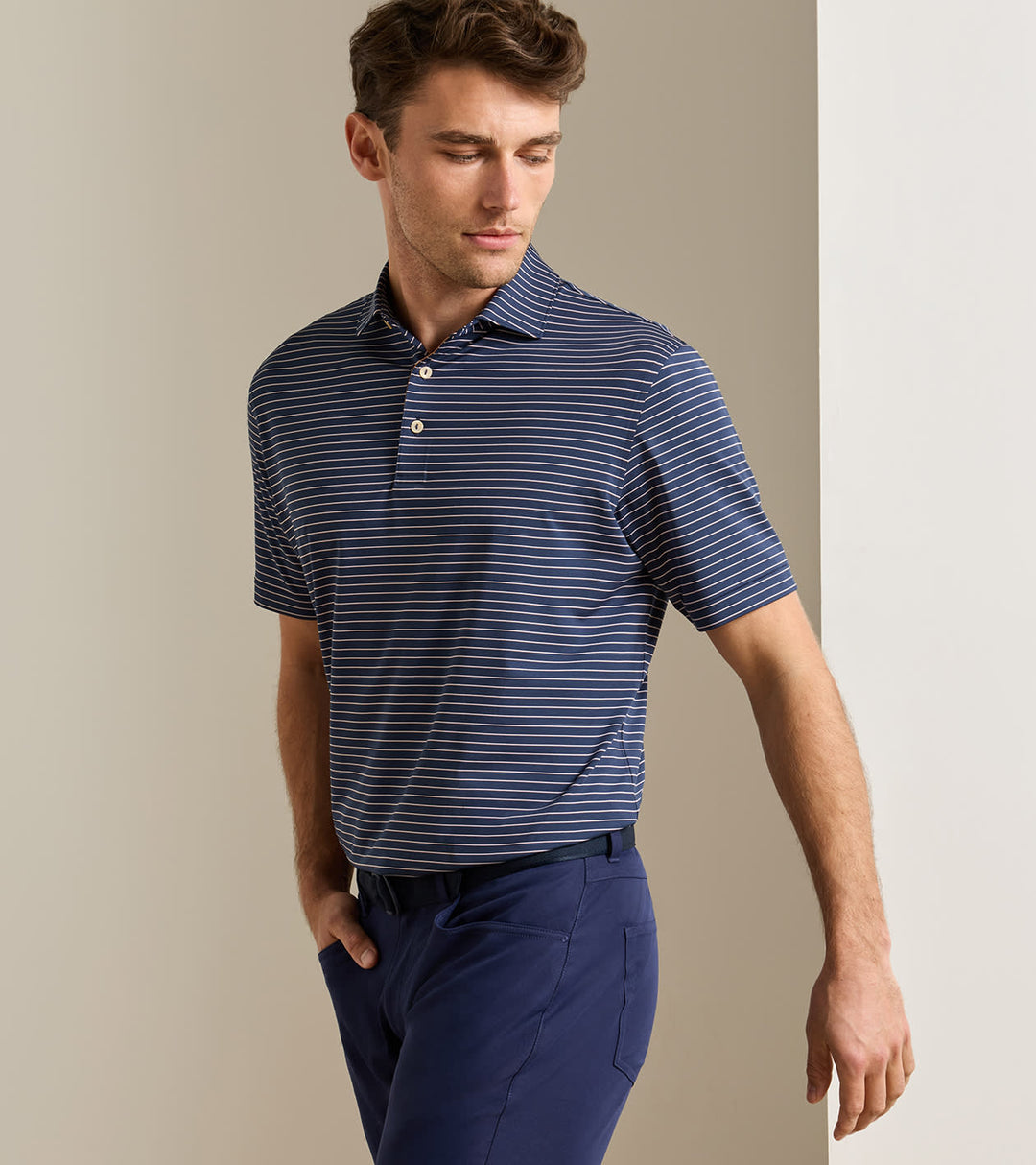 Peter Millar Oaks Polo Navy